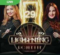 Lightning Roulette en direct